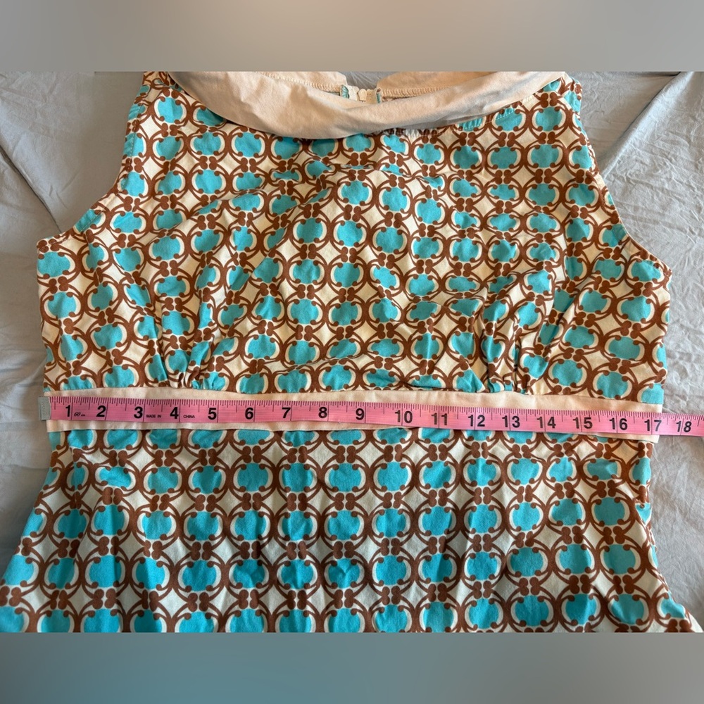 Euc Heartbreaker Geometric Patterned Sleeveless D… - image 5